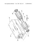 Motorized axle for use with environmentally friendly vehicles diagram and image