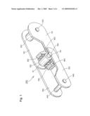 WEAR RESISTANT, HEAT RESISTANT CONVEYOR CHAIN diagram and image