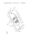 WEAR RESISTANT, HEAT RESISTANT CONVEYOR CHAIN diagram and image