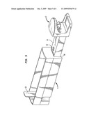 IN-STORE COMBINED SAMPLE DISPENSER AND MERCHANDISING PRODUCT DISPLAY diagram and image