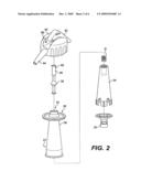 Dispenser Having a Conical Valve Assembly diagram and image