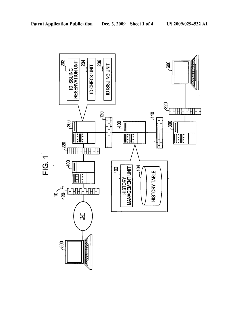 ID issuing system and ID issuing server used therein - diagram, schematic, and image 02