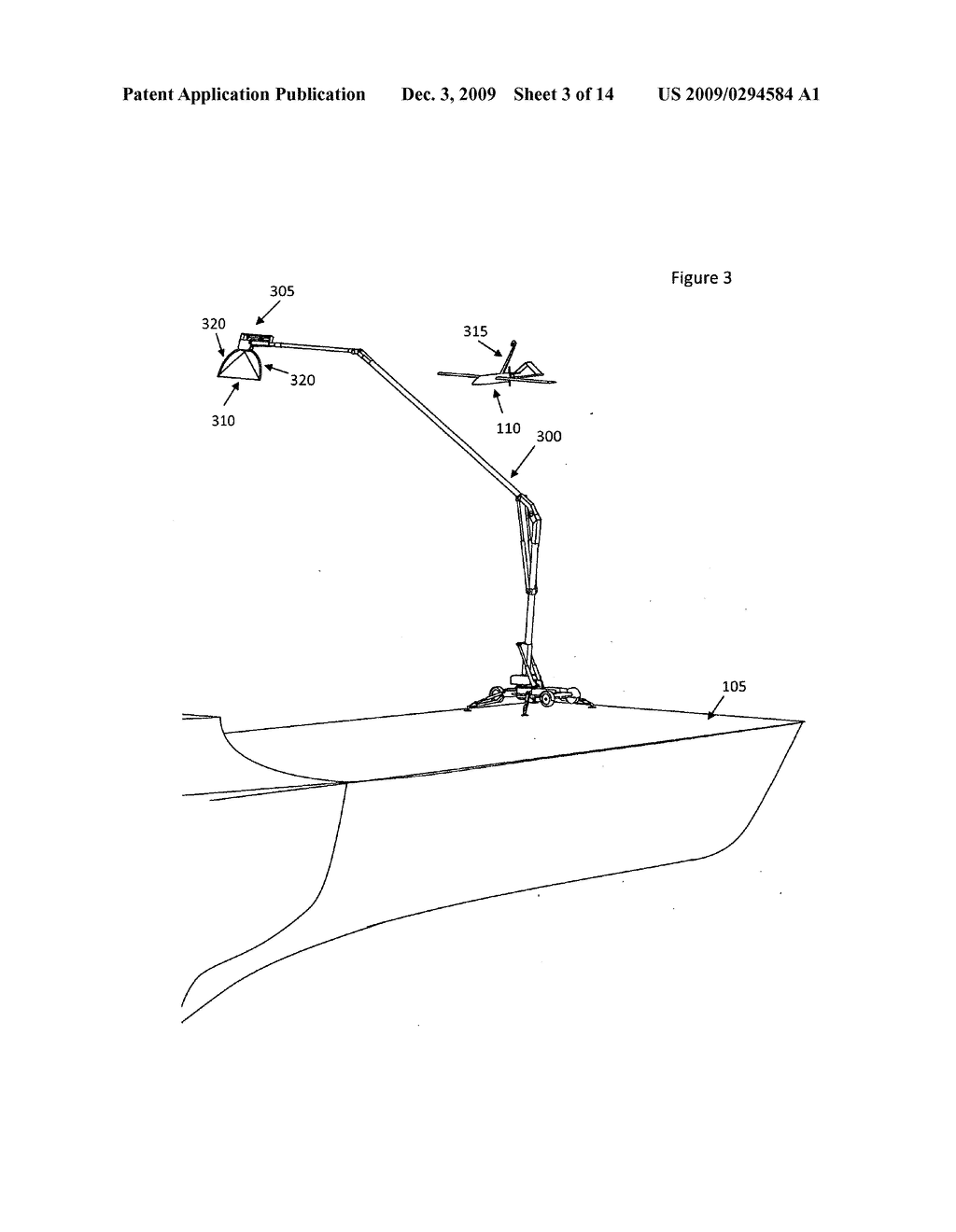 Stabilized UAV recovery system - diagram, schematic, and image 04