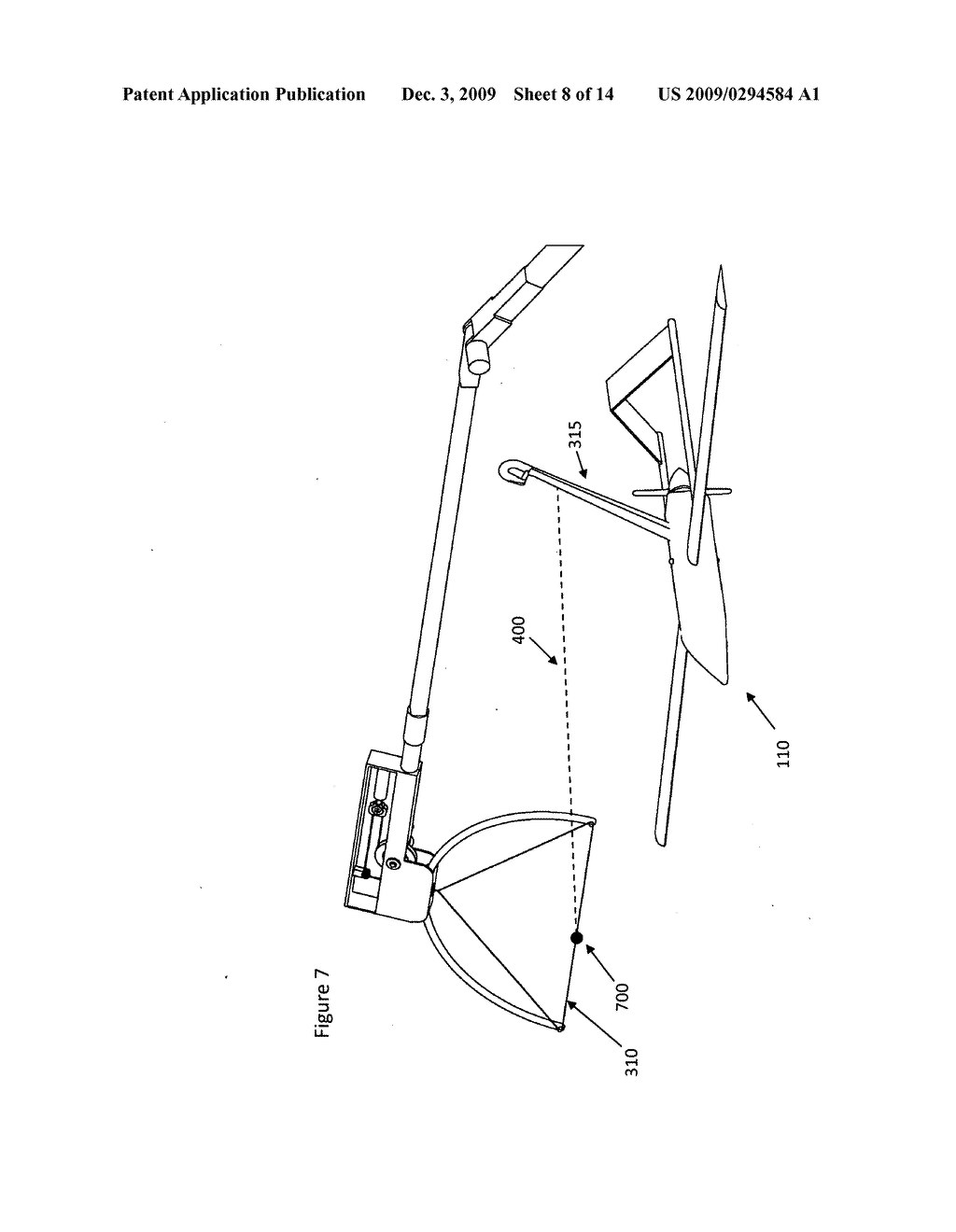 Stabilized UAV recovery system - diagram, schematic, and image 09