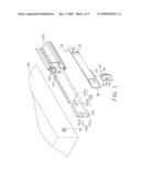 SLIDE RAIL ASSEMBLY diagram and image