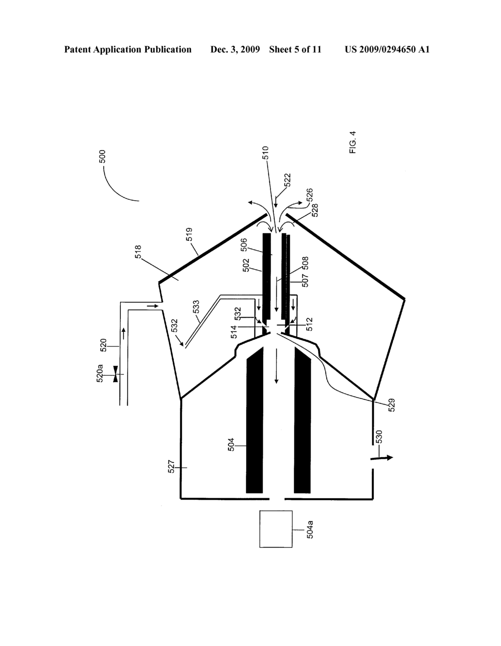 Method And System For Vacuum Driven Differential Mobility Spectrometer/Mass Spectrometer Interface With Adjustable Resolution And Selectivity - diagram, schematic, and image 06