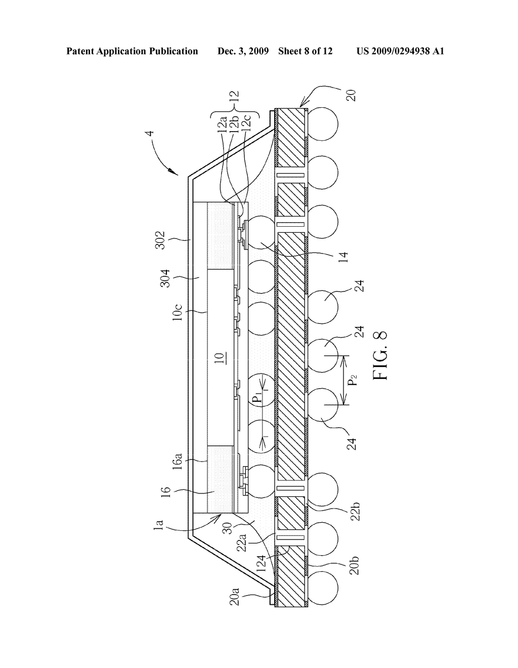 FLIP-CHIP PACKAGE WITH FAN-OUT WLCSP - diagram, schematic, and image 09