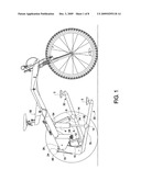 Lever enhanced pedaling system s hydraulic assisted propulsion mechanism diagram and image