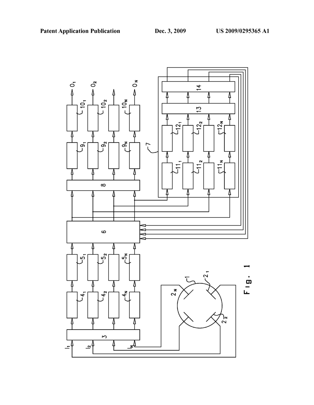 Method for the Precise Measurement of Dependency on Amplitude and Phase of Plurality of High Frequency Signals and Device for Carrying Out Said Method - diagram, schematic, and image 02