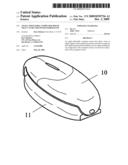 Angle adjustable computer mouse that can be used with either hand diagram and image