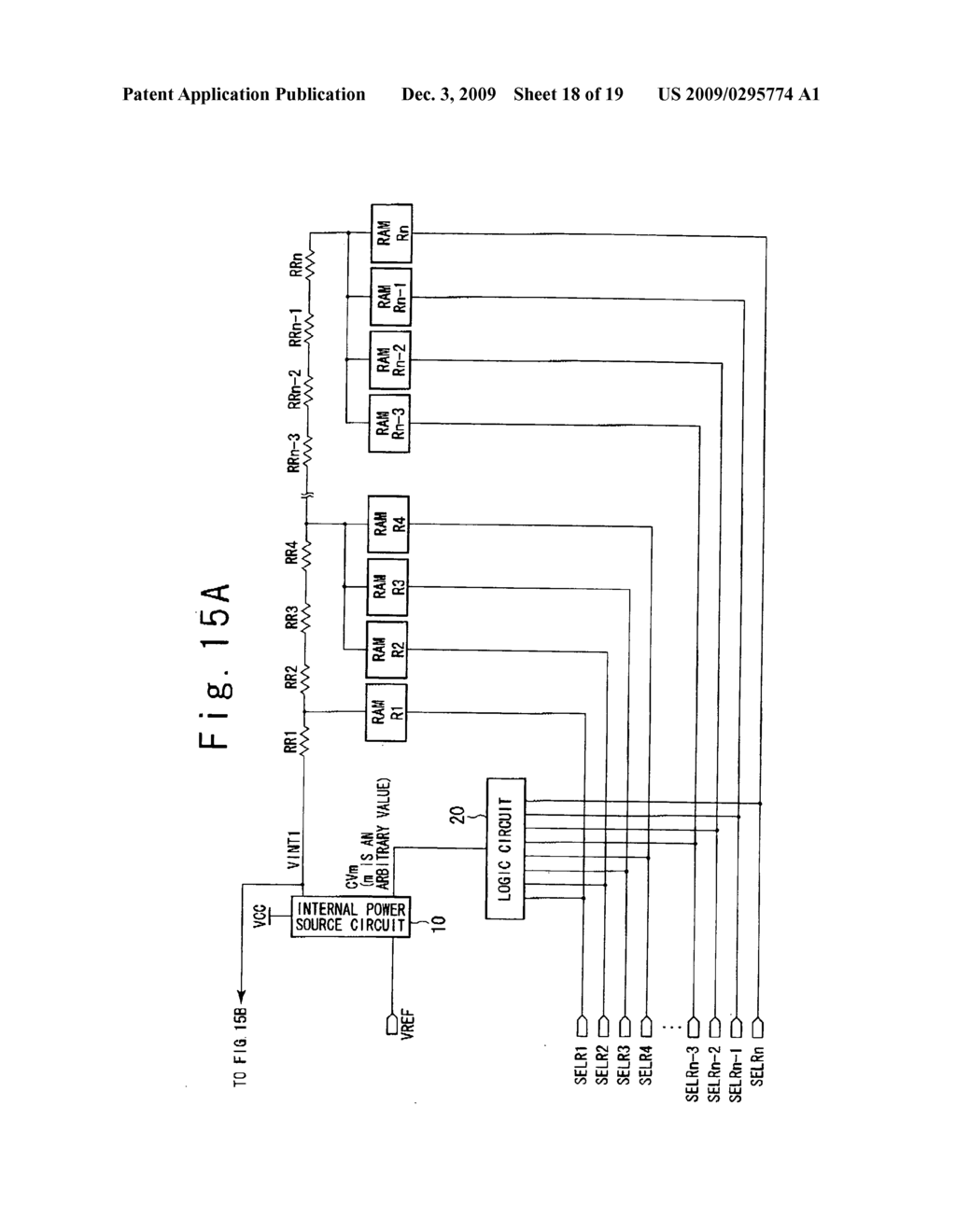 Semiconductor integrated circuit having internal voltage generating circuit - diagram, schematic, and image 19