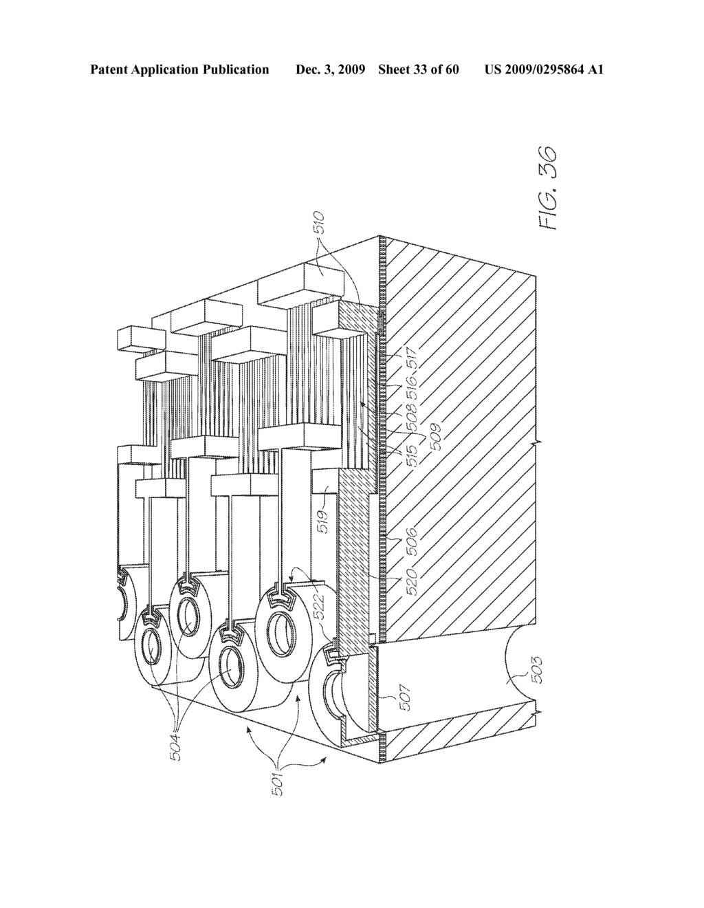 Printhead Assembly With Ink Supply To Nozzles Through Polymer Sealing Film - diagram, schematic, and image 34