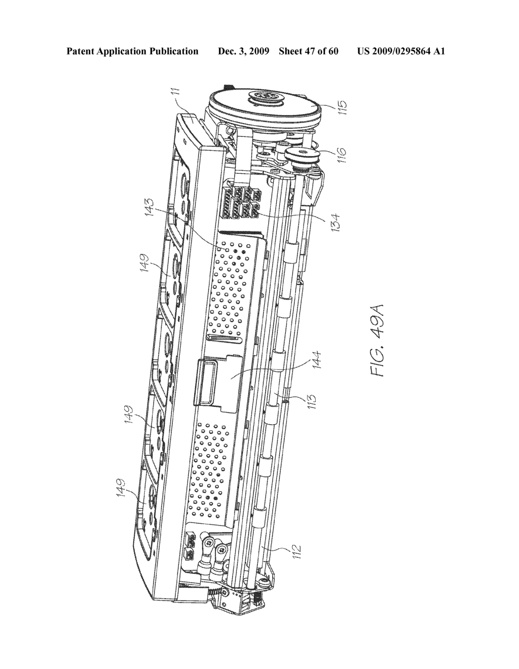 Printhead Assembly With Ink Supply To Nozzles Through Polymer Sealing Film - diagram, schematic, and image 48