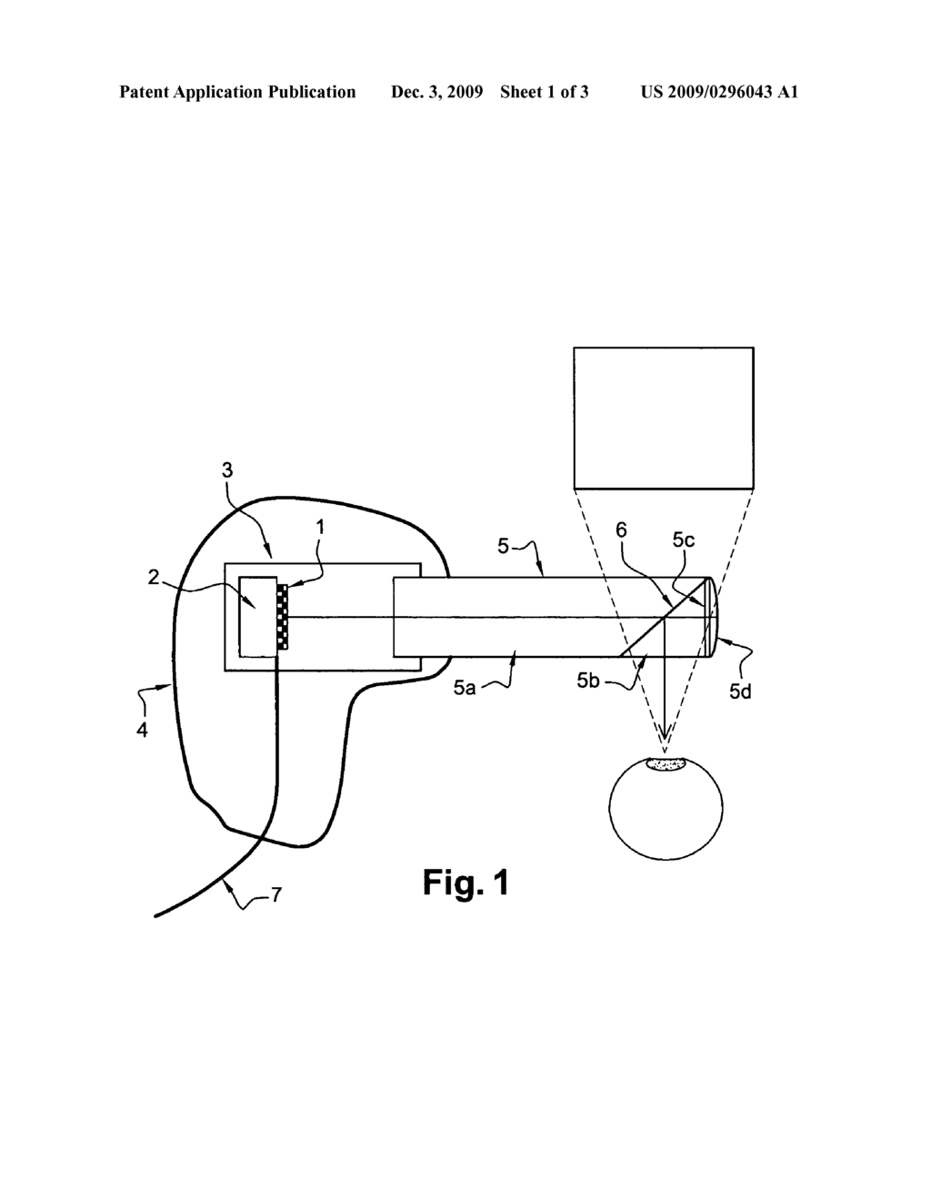 Ophthalmic lens and a display including such a lens and an optical imager - diagram, schematic, and image 02