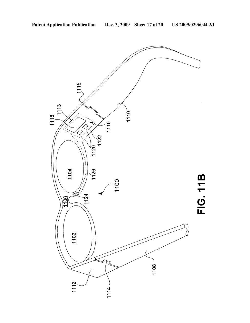 Eyewear supporting electrical components and apparatus therefor - diagram, schematic, and image 18