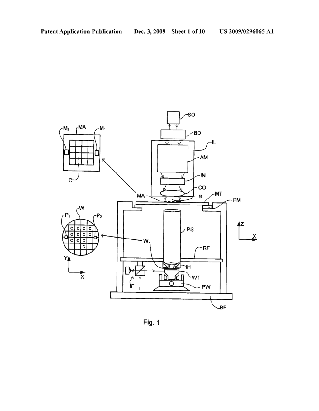 LITHOGRAPHIC APPARATUS AND A METHOD OF OPERATING THE APPARATUS - diagram, schematic, and image 02