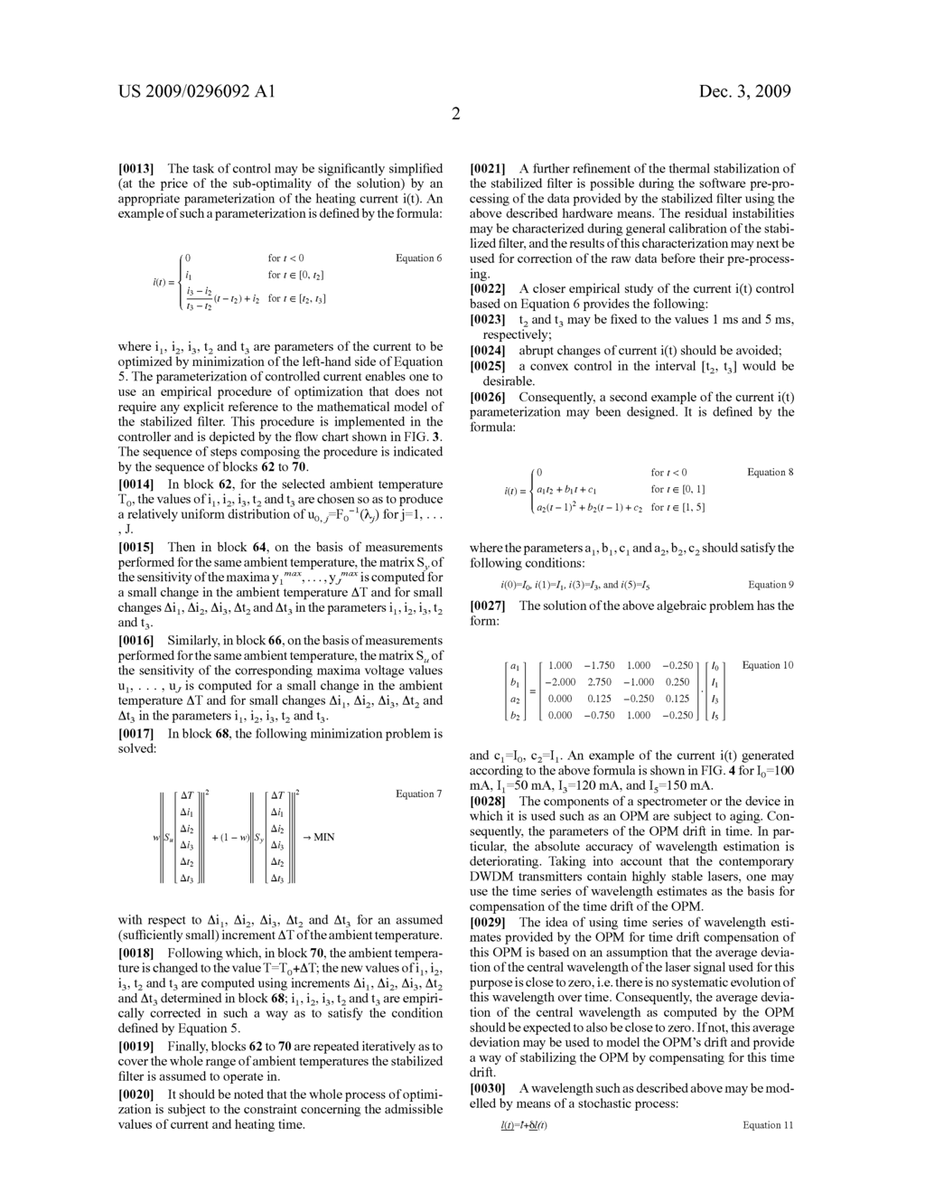 Method & apparatus for the stabilization of spectrometric transducers - diagram, schematic, and image 07