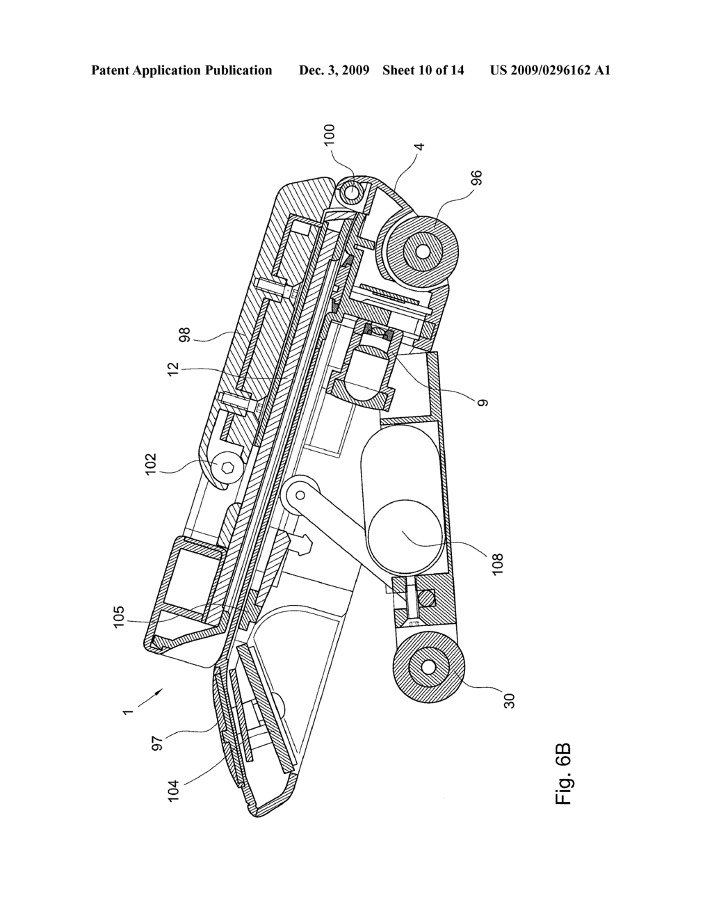 Reproduction device, assembly of a reproductive device and an indication body, and a method for reproducing an image portion - diagram, schematic, and image 11