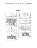 Imaging device with adjustable imaging surface diagram and image