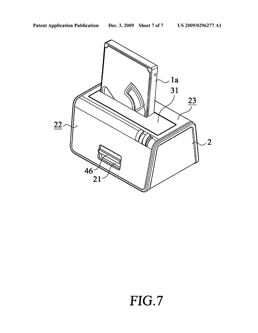 Hard disk drive docking station - diagram, schematic, and image 08