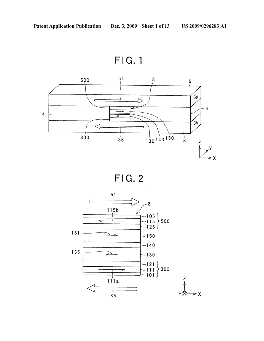 MAGNETORESISTIVE DEVICE OF THE CPP TYPE, AND MAGNETIC DISK SYSTEM - diagram, schematic, and image 02