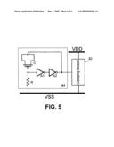 Power-rail ESD protection circuit with ultra low gate leakage diagram and image