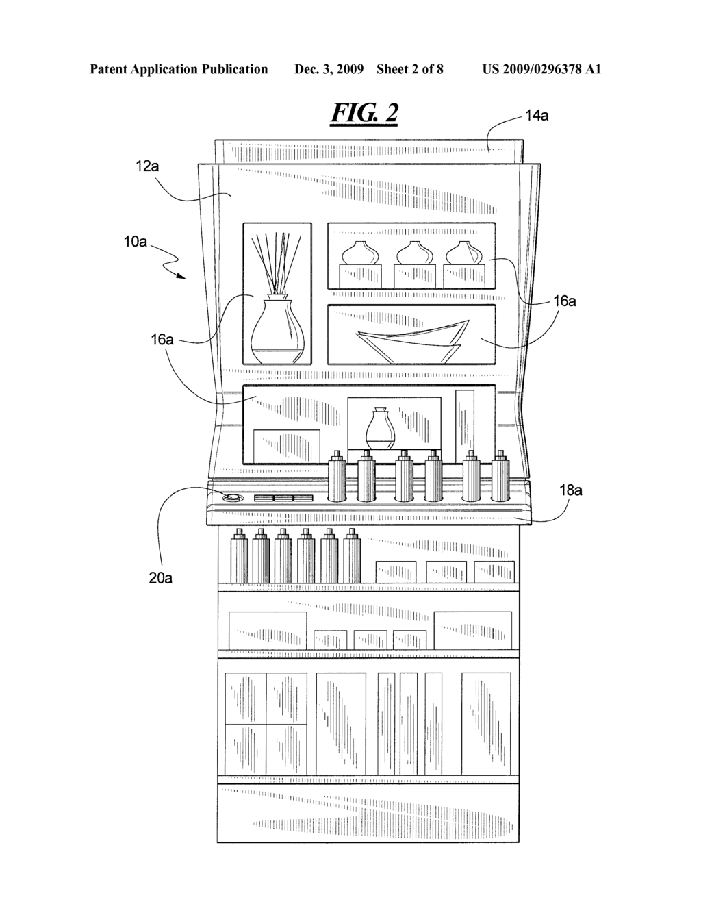 Illuminated Product Display with Consumer Interaction and Product Synchronization - diagram, schematic, and image 03