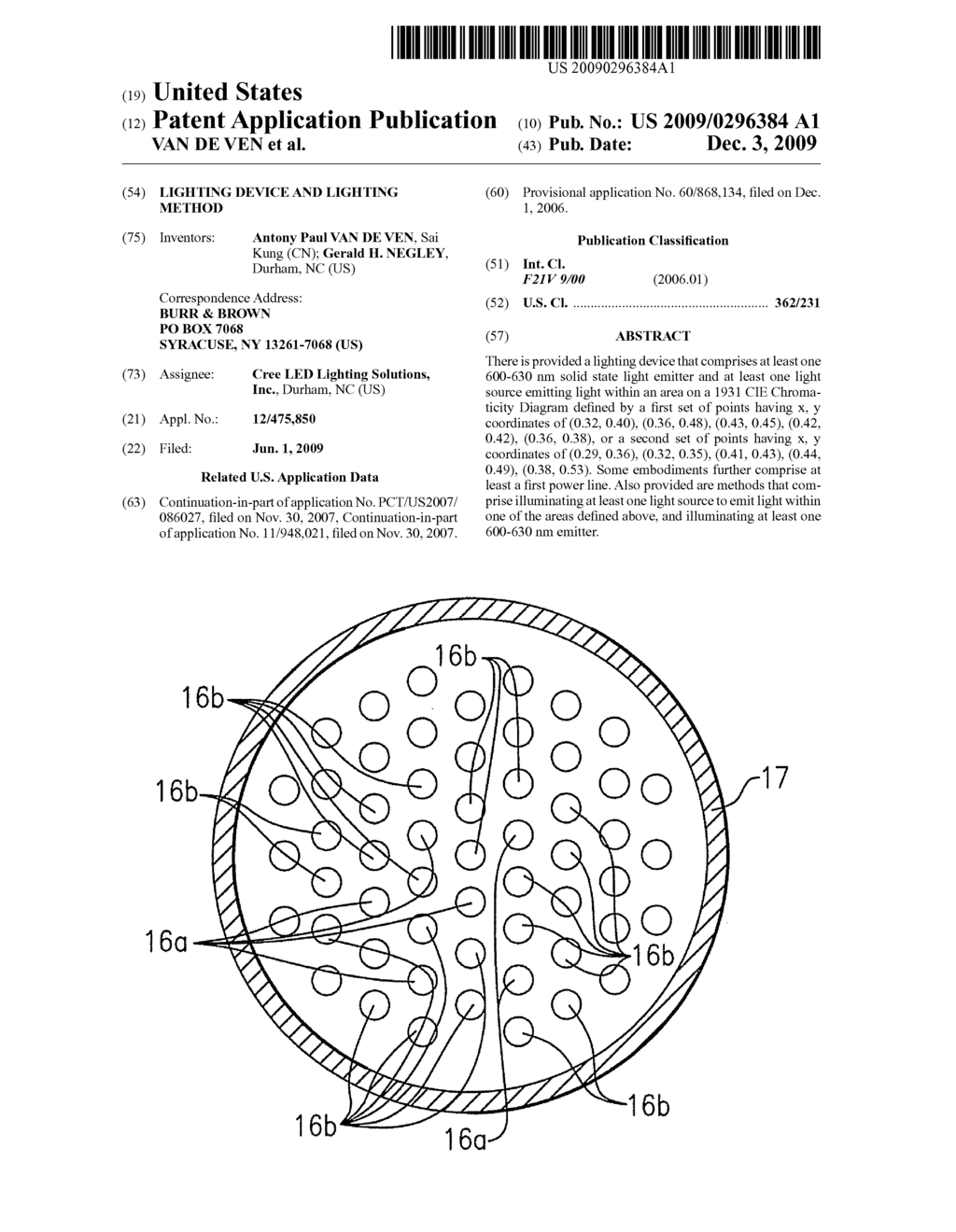 LIGHTING DEVICE AND LIGHTING METHOD - diagram, schematic, and image 01