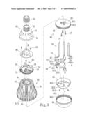 LED LAMP BULB STRUCTURE diagram and image