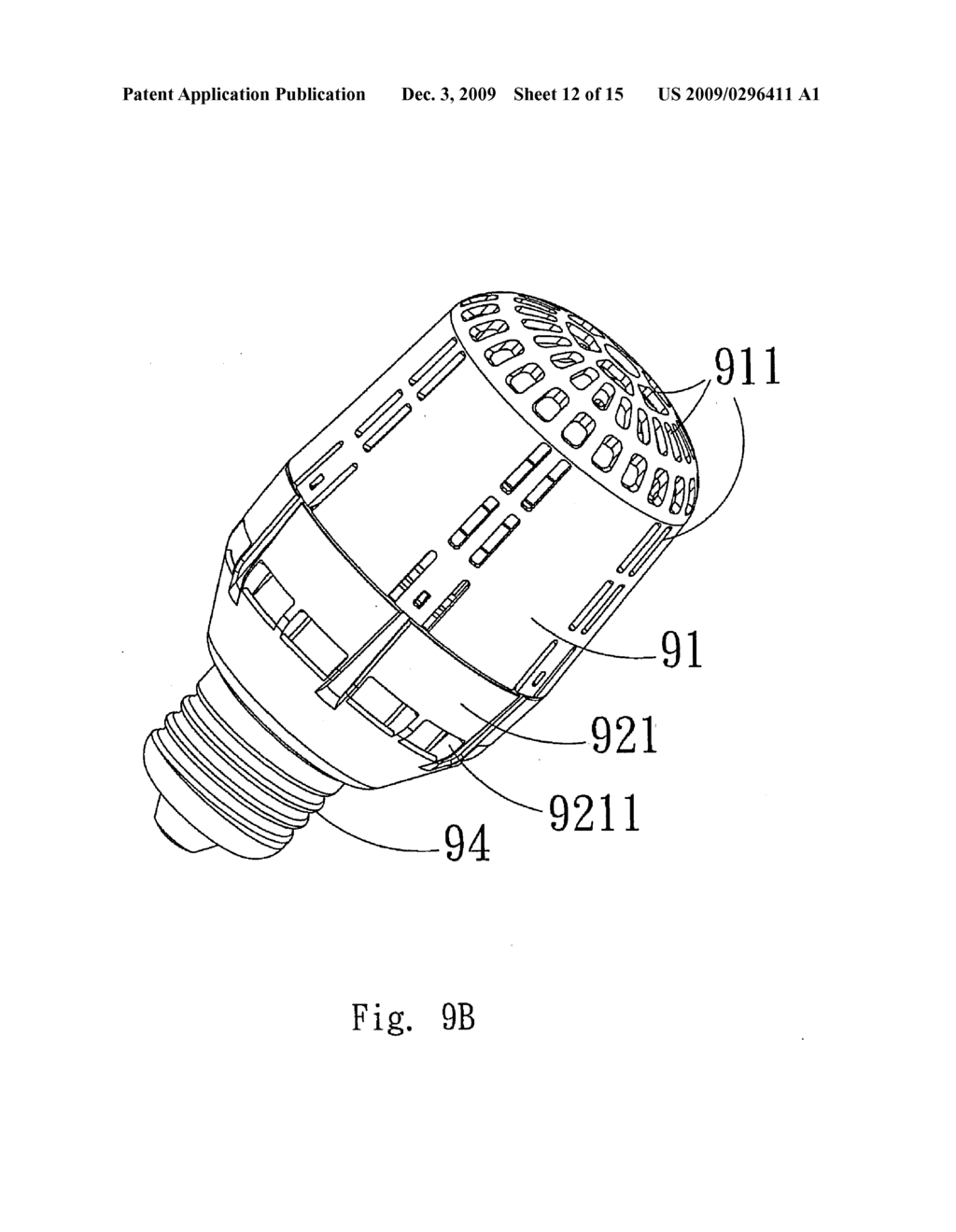 ILLUMINATING DEVICE AND HEAT-DISSIPATING STRUCTURE THEREOF - diagram, schematic, and image 13