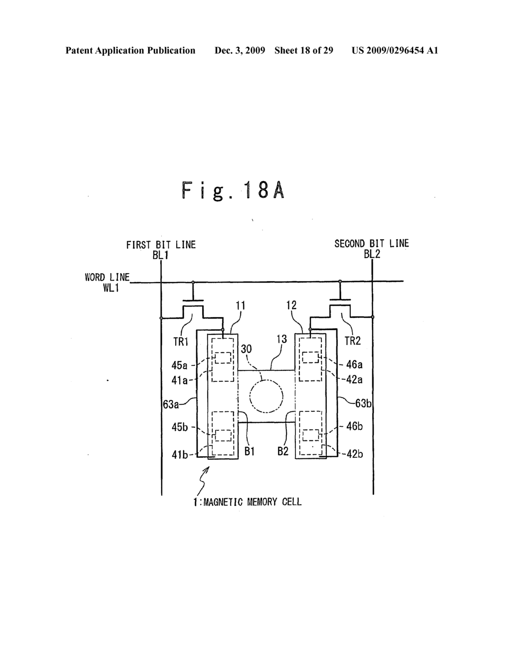 MAGNETIC MEMORY CELL AND MAGNETIC RANDOM ACCESS MEMORY - diagram, schematic, and image 19