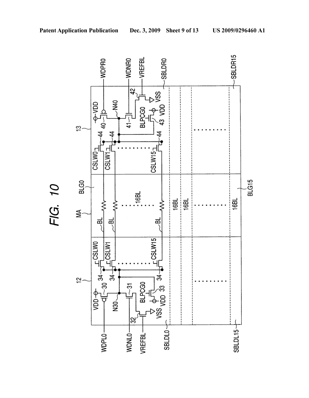 SEMICONDUCTOR MEMORY DEVICE - diagram, schematic, and image 10