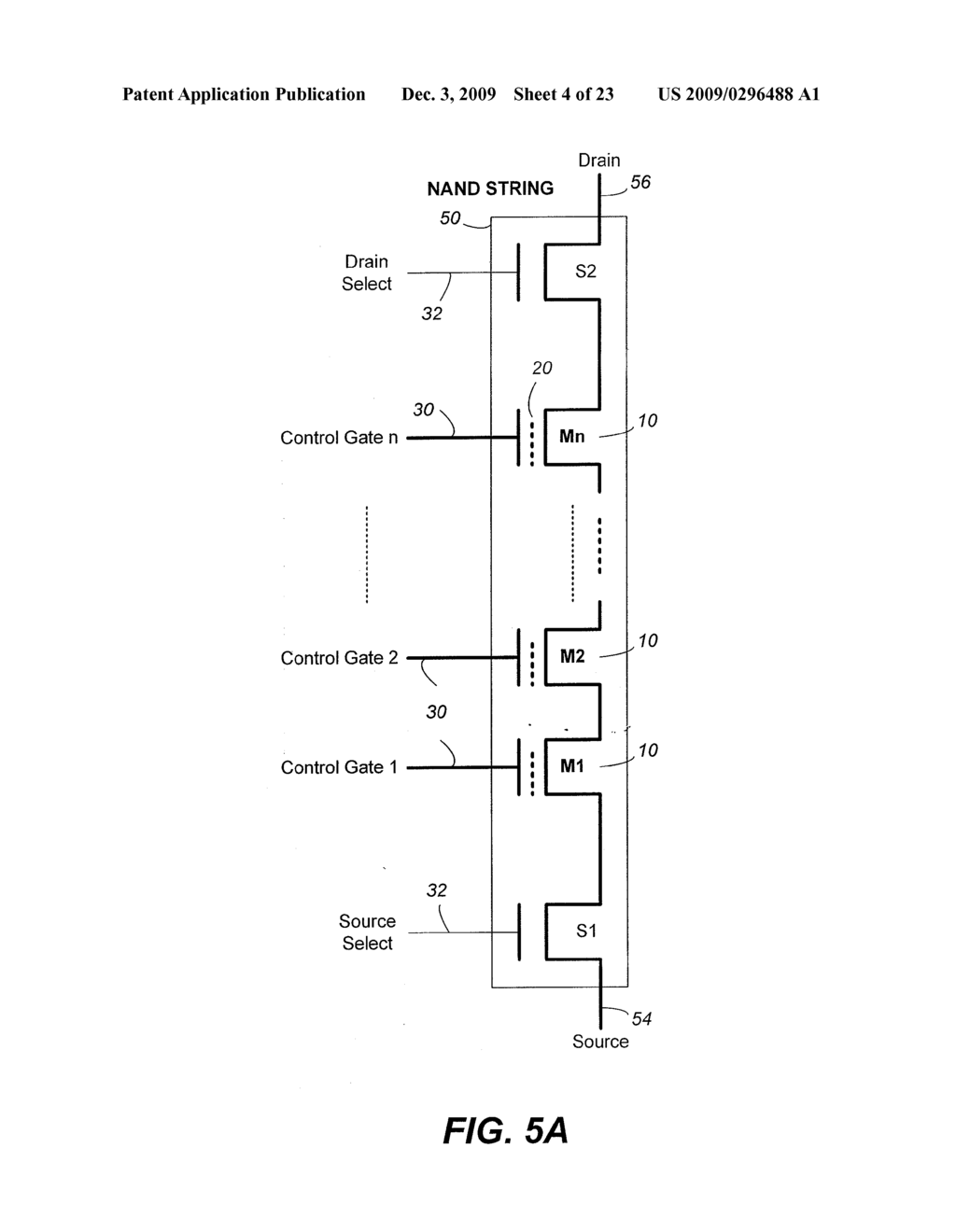 High Speed Sense Amplifier Array and Method for Nonvolatile Memory - diagram, schematic, and image 05