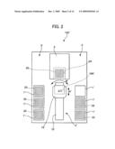 Library apparatus and method for delivering storage media in library apparatus diagram and image