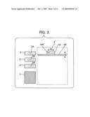 Library apparatus and method for delivering storage media in library apparatus diagram and image