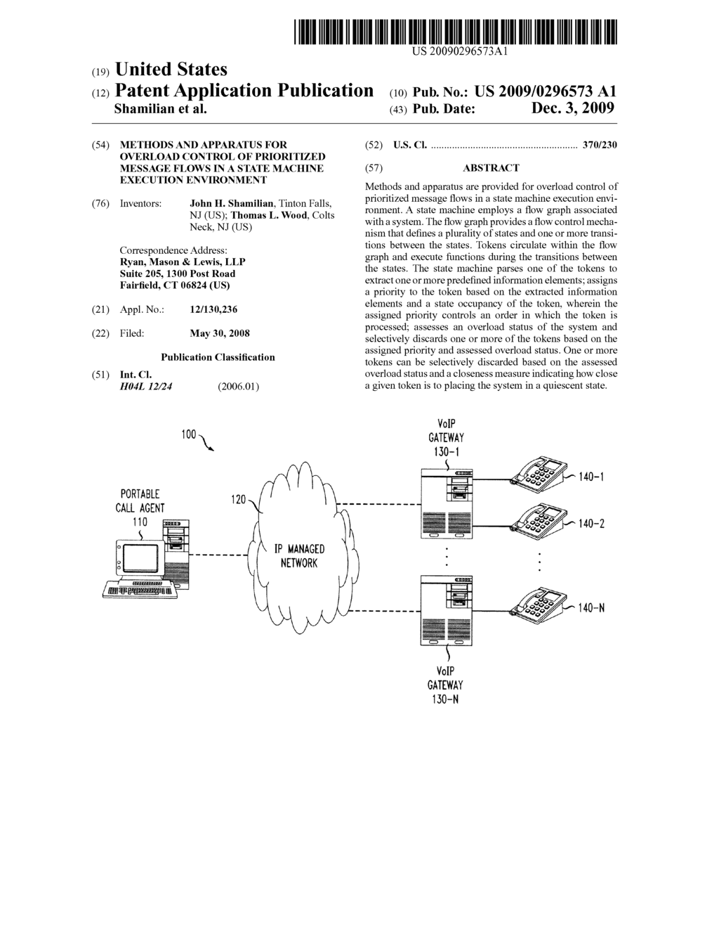 Methods and Apparatus for Overload Control of Prioritized Message Flows in a State Machine Execution Environment - diagram, schematic, and image 01