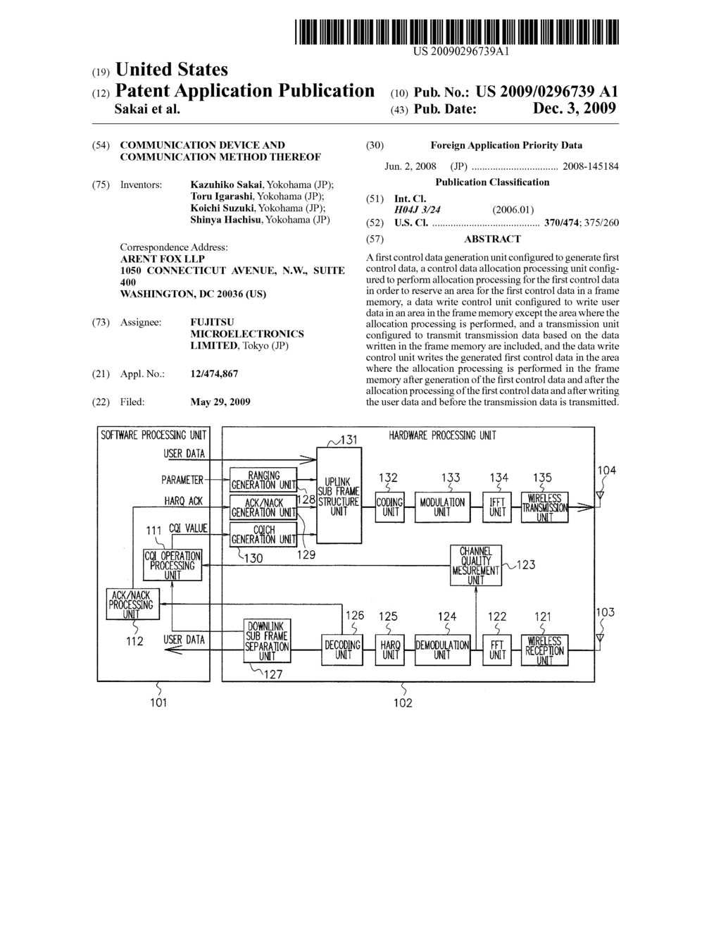 COMMUNICATION DEVICE AND COMMUNICATION METHOD THEREOF - diagram, schematic, and image 01