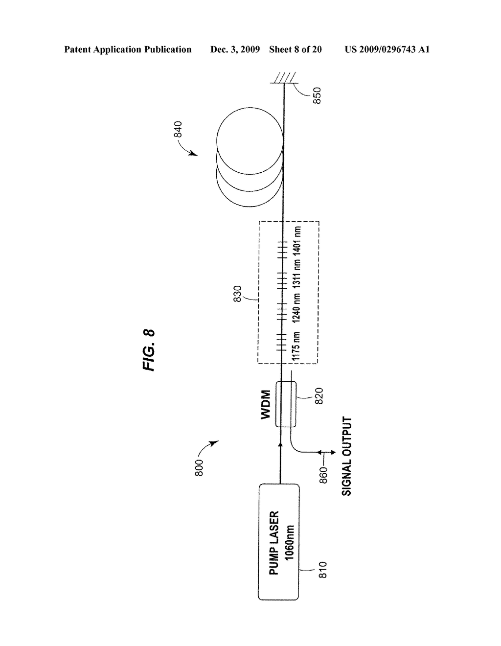 Mid-Infrared Fiber Laser Using Cascaded Raman Wavelength Shifting - diagram, schematic, and image 09