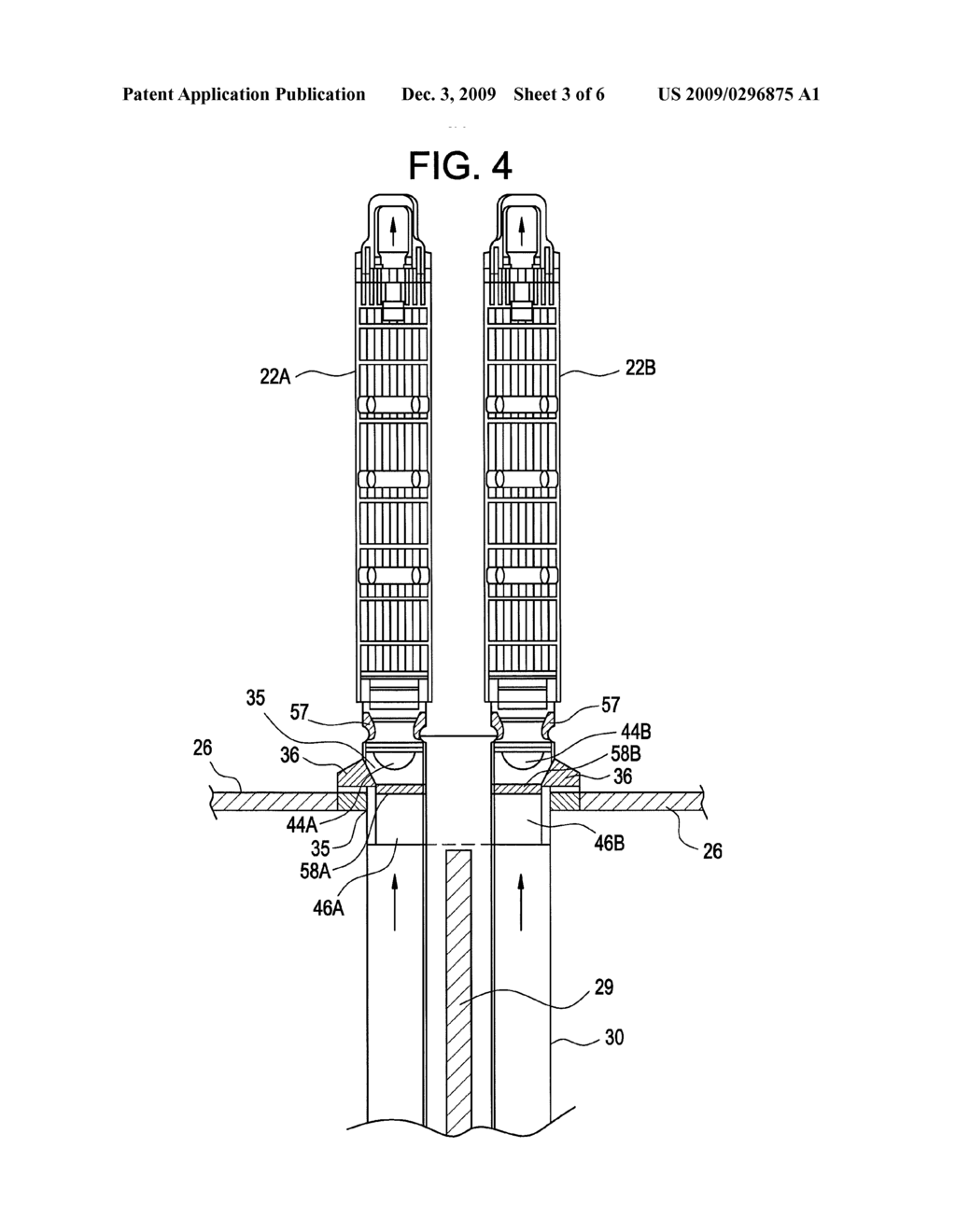 FUEL SUPPORTS FOR NUCLEAR REACTORS - diagram, schematic, and image 04