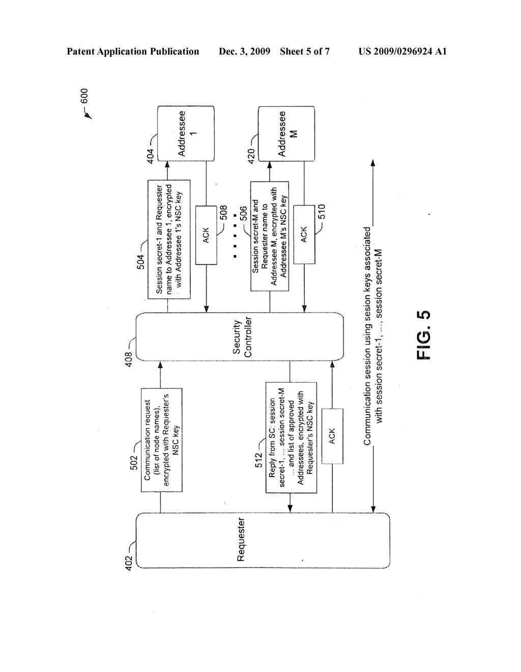 KEY MANAGEMENT FOR COMMUNICATION NETWORKS - diagram, schematic, and image 06