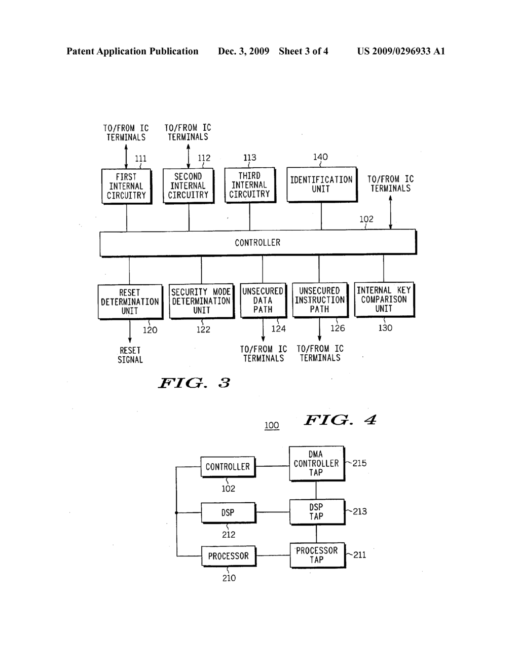 INTEGRATED CIRCUIT AND A METHOD FOR SECURE TESTING - diagram, schematic, and image 04