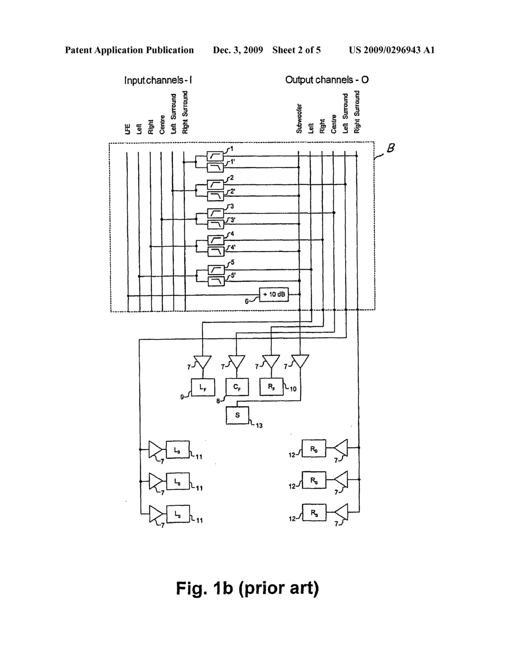 REPRODUCTION OF LOW FREQUENCY EFFECTS IN SOUND REPRODUCTION SYSTEMS - diagram, schematic, and image 03