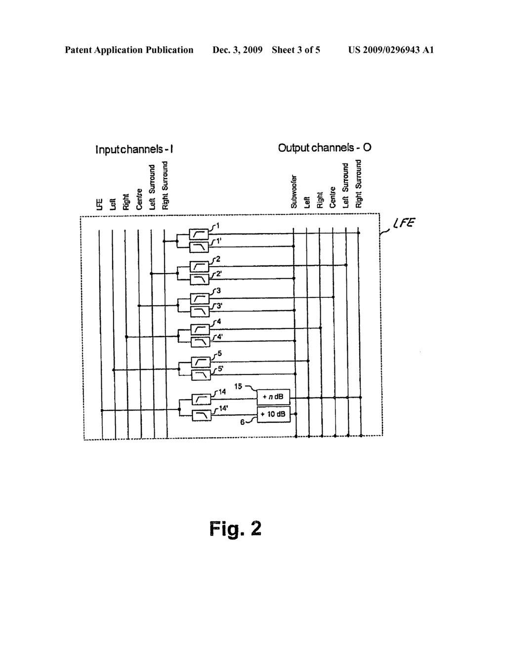 REPRODUCTION OF LOW FREQUENCY EFFECTS IN SOUND REPRODUCTION SYSTEMS - diagram, schematic, and image 04