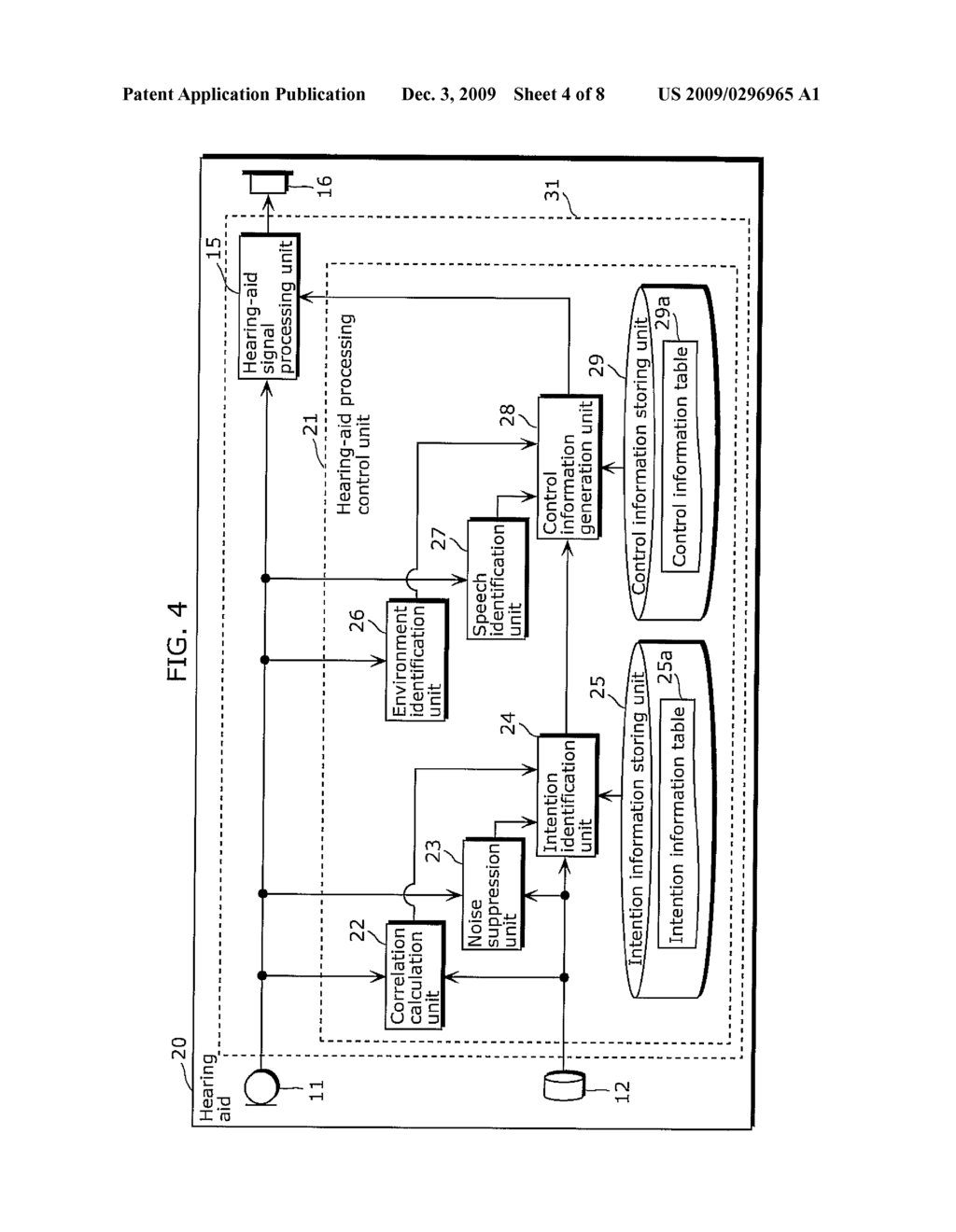 HEARING AID, AND HEARING-AID PROCESSING METHOD AND INTEGRATED CIRCUIT FOR HEARING AID - diagram, schematic, and image 05