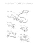 BTE/CIC AUDITORY DEVICE AND MODULAR CONNECTOR SYSTEM THEREFOR diagram and image