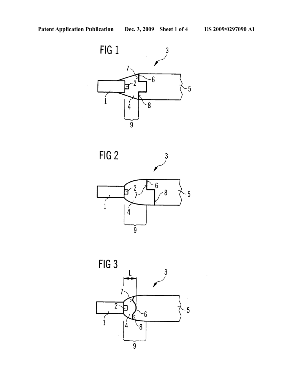 Illumination Unit Comprising Luminescence Diode Chip and Optical Waveguide, Method for Producing an Illumination Unit and LCD Display - diagram, schematic, and image 02