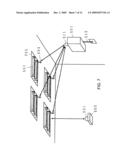 Illuminative light communication system, lighting device and illuminative light source diagram and image