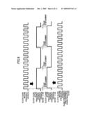 Optical transmission apparatus with clock selector diagram and image