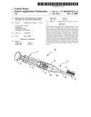 Brush device for dispensing liquid material by using plunger means diagram and image