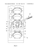 CUTTER FOR MACHINING COUNTERBORE IN ENGINE BLOCK diagram and image